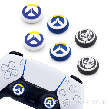 Topi Thumb Grips berwarna-warni Penutup Silikon untuk PS5